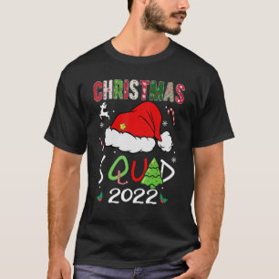 christmas squad family santa 2022 team matching pa T-Shirt