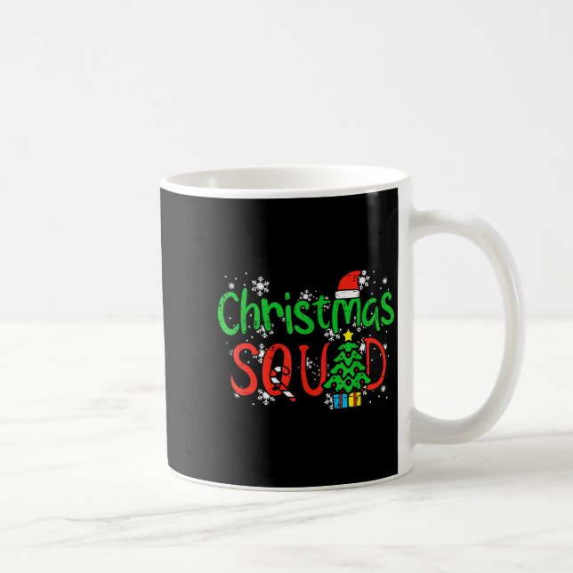 Christmas Squad Family Xmas Crew Men Women Boys Gi Coffee Mug (Right)