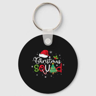 Christmas Squad Fun Xmas Tree Family Matching Paja Key Ring