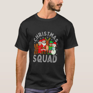 Christmas Squad Funny Santa Family Xmas Pyjamas Ta T-Shirt