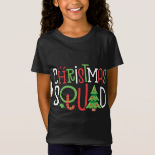 Christmas Squad Funny Xmas Tree Family Matching Pa T-Shirt
