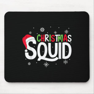 Christmas Squad Matching Family Group Santa Elf Xm Mouse Mat