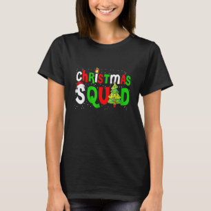 Christmas Squad Matching Family Santa Elf Boys Gi T-Shirt
