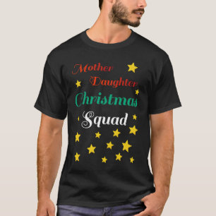 Christmas Squad Mother Daughter Mom Bakery Bake Ba T-Shirt