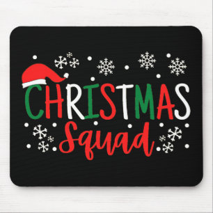 CHRISTMAS SQUAD MOUSE MAT