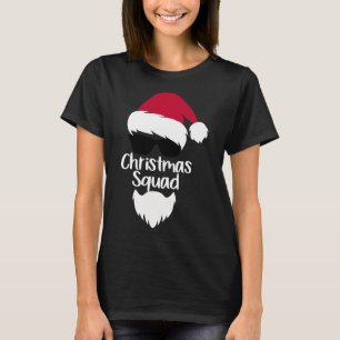 Christmas Squad Santa Costume Gift Family Claus Xm T-Shirt