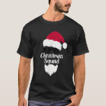 Christmas Squad Santa Costume Gift Family Claus Xm T-Shirt<br><div class="desc">Christmas Squad Santa Costume Gift Family Claus Xmas</div>
