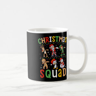 Christmas Squad Santa Dabbing Elf Family Matching Coffee Mug