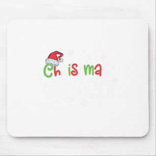 Christmas Squad Santa Family Matching Pyjamas Xmas Mouse Mat