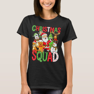 Christmas Squad Santa Family Matching Xmas T-Shirt