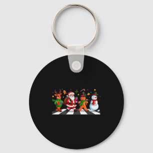 Christmas Squad Santa Gingerbread Xmas Men Women K Key Ring