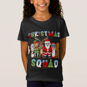 Christmas Squad Santa Reindeer Elf T-Shirt