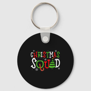 Christmas Squad Shirt, Christmas Matching Family P Key Ring