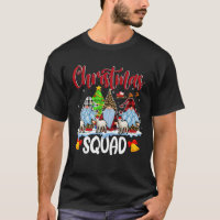 Christmas Squad White Leopard Red Plaid Gnomes Goa