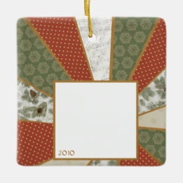 Christmas Square Photo Ornament