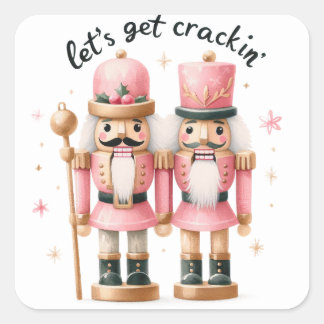 Christmas Square Sticker