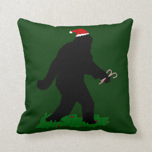 Christmas Squatchin' Cushion