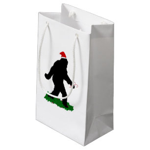 Christmas Squatchin' Small Gift Bag