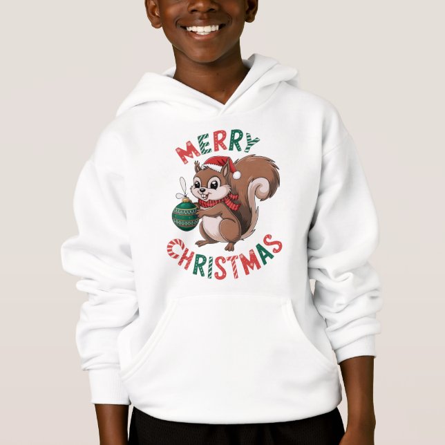 Christmas Squirrel - Merry Christmas (Front)