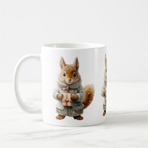 Christmas Squirrel Mug
