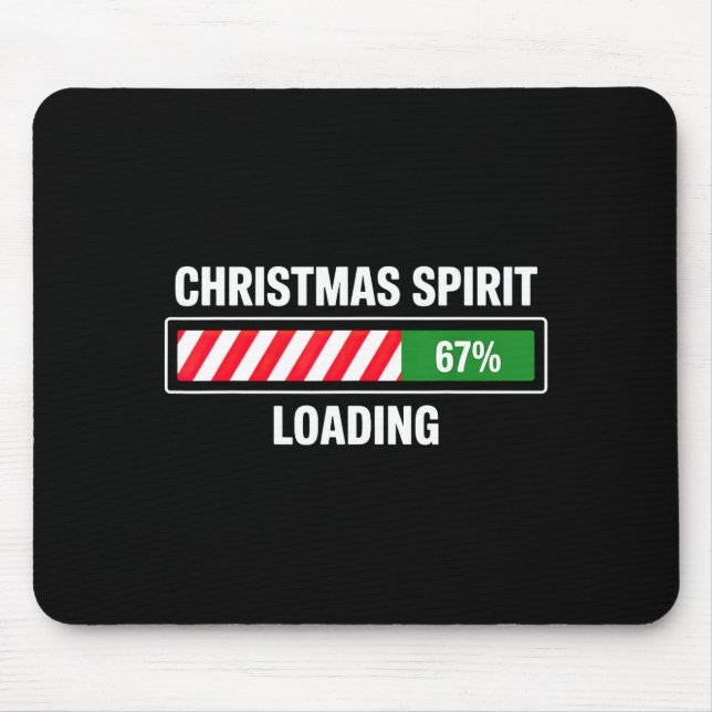 Christmas Srit Loading 67  Mouse Mat (Front)