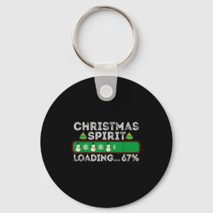 Christmas Srit Loading 67 Six Seven Meme Funny Sno Key Ring