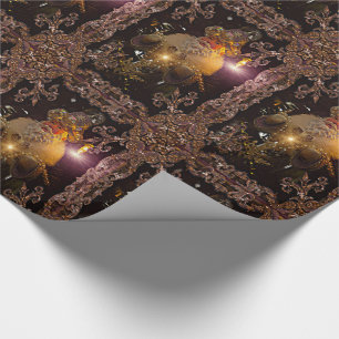 Christmas St. Nicholas VI Victorian Elegant Unique Wrapping Paper