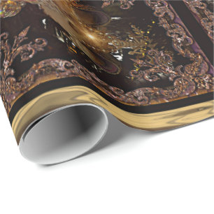 Christmas St. Nicholas Wrapping Paper