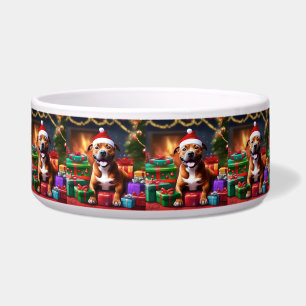Christmas Staffordshire Bull Terrier,  