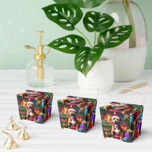 Christmas Staffordshire Bull Terrier, Favour Box