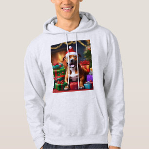 Christmas Staffordshire Bull Terrier,  Hoodie
