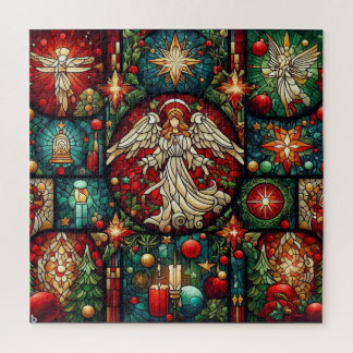 Christmas Stained Glass Puzzle
