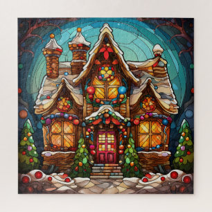 Christmas Stained Glass Puzzle