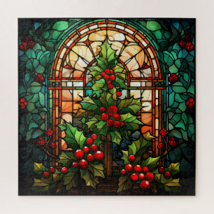 Christmas Stained Glass Puzzle