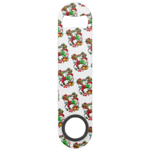 Christmas Stainless Steel Bottle Opener