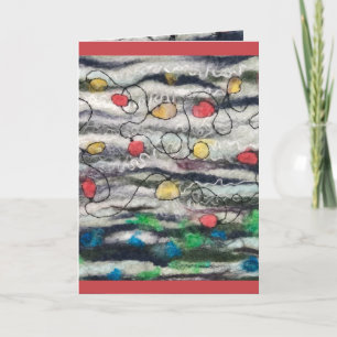 Christmas Standard, 5" x 7" Folded Greeting Card