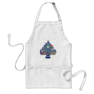 Christmas Standard Apron "Berry Christmas"