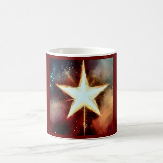 Christmas Star 1 Coffee Mug (Center)