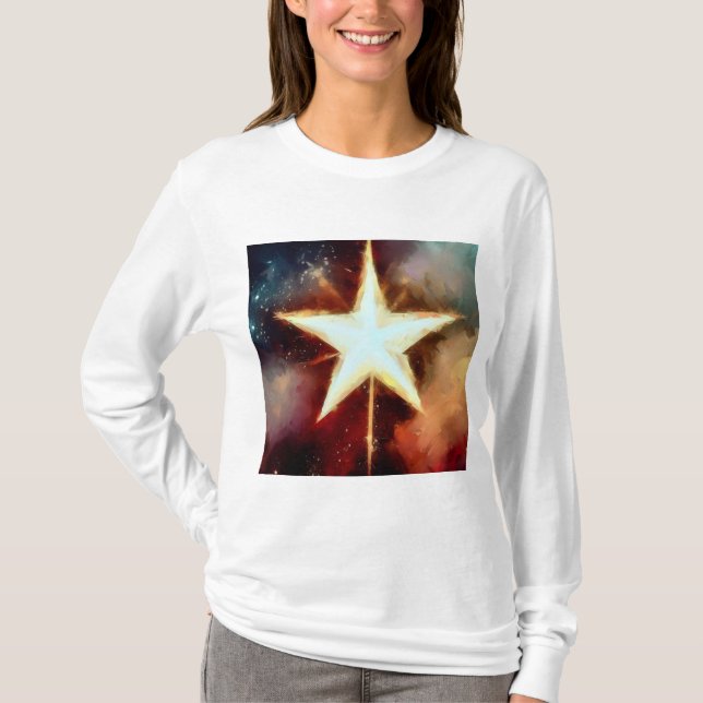 Christmas Star 1 T-Shirt (Front)