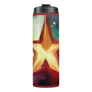Christmas Star 3 Thermal Tumbler