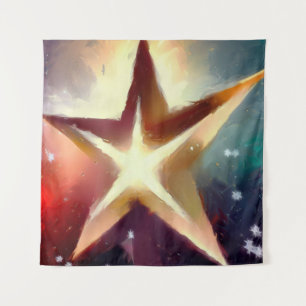 Christmas Star 4 Tapestry