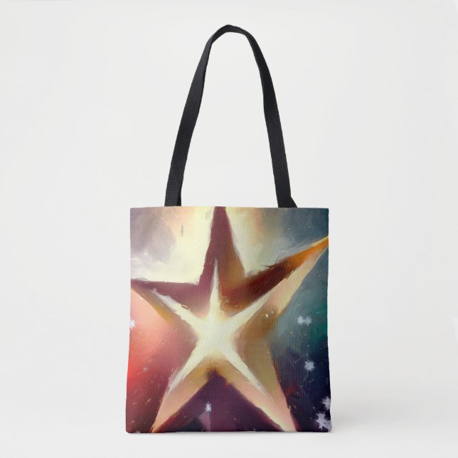 Christmas Star 4 Tote Bag (Front)