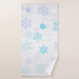 Christmas star background backdrop bath towel