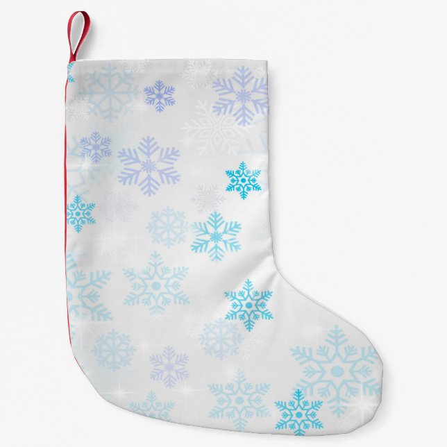 Christmas star background backdrop small christmas stocking (Front)