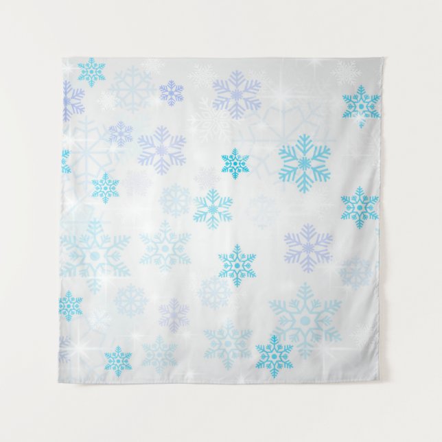 Christmas star background backdrop tapestry (Front)