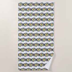 christmas star beach towel
