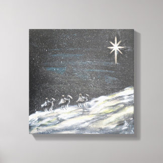 Christmas Star Canvas Print