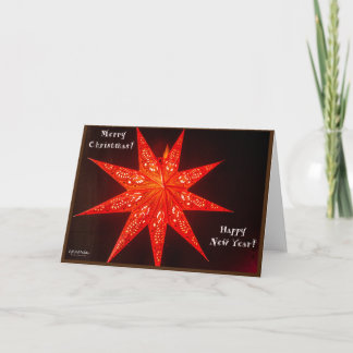 Christmas Star card