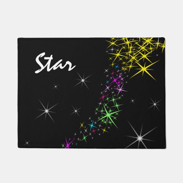 Christmas Star Doormat (Front)