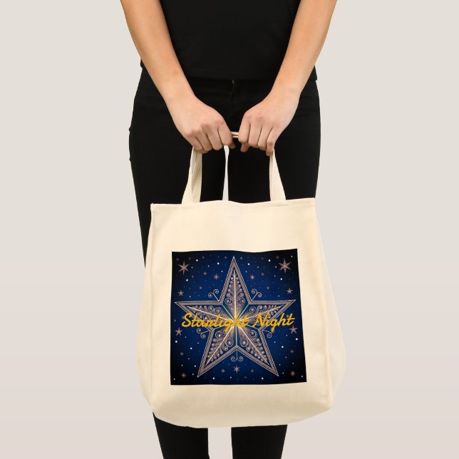 Christmas Star Eco Bag (Front (Product))